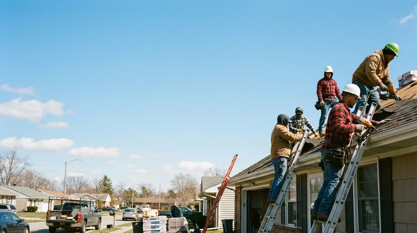 Roofing in New Vienna, OH near me